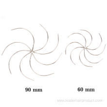 Hair Weaving Sewing C-Shape Needle For Wig Making